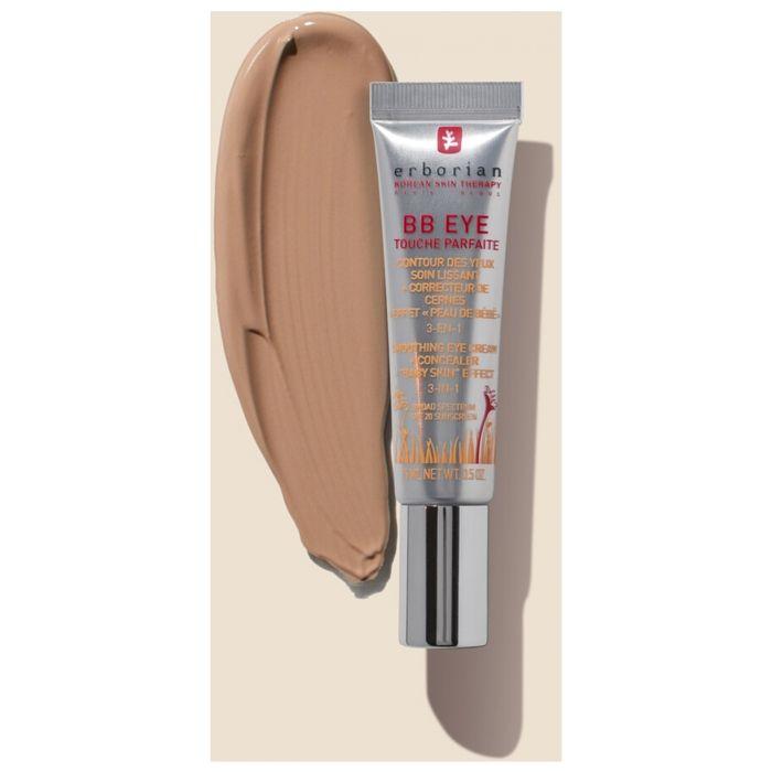 Crème contour des yeux - Erborian - BB Eye Touche Parfaite - 15ml - Hypoallergénique - 3-en-1