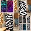 Zebra Skin Print Phone Case For iPhone 17 Pro Max 15 14 13 11 12 16 Pro Max mini 15 16 Plus 16e 17 Air Cover