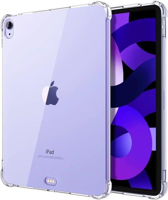 Case for iPad Air 13 Inch - Phonillico® - Shockproof - Soft TPU - Transparent - Reinforced Protection