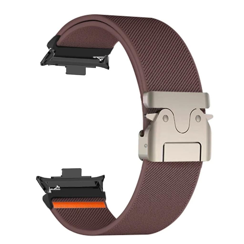 Nylon Strap For Redmi Watch 5 4 Bracelet For Xiaomi Mi Band 9pro/8pro Wristband Men Women Sports Watchband Metal Strap Accessory