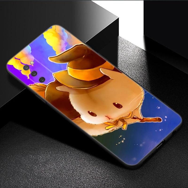 Милый чехол для телефона с изображением хомяка для Samsung Galaxy A01 A03 Core A04 E A02 A05 A10 A20 A21 A30 A50 S A6 A8 Plus A7, черный чехол