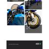 1/10 Yamaha YZF-R1 Сплав Литой Модель Мотоцикла Коллекция Транспортных Средств Звук и Свет Внедорожный Мотоцикл Игрушки Машина