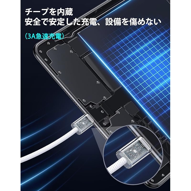 Compatible with iPhone16 Carplay Charging Cable 1M2 Pieces USBA To Type-C Cable Compatible iPhone15/16 Pro Max/Plus/iPad 10 Air 5th Generation/4th