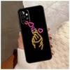 Рука держит Луну Пальцевое Сердце Чехол для Samsung Galaxy A36 A56 A16 A26 A06 A52 A53 A33 A13 A34 A54 A14 A15 A35 A55 A22 A32