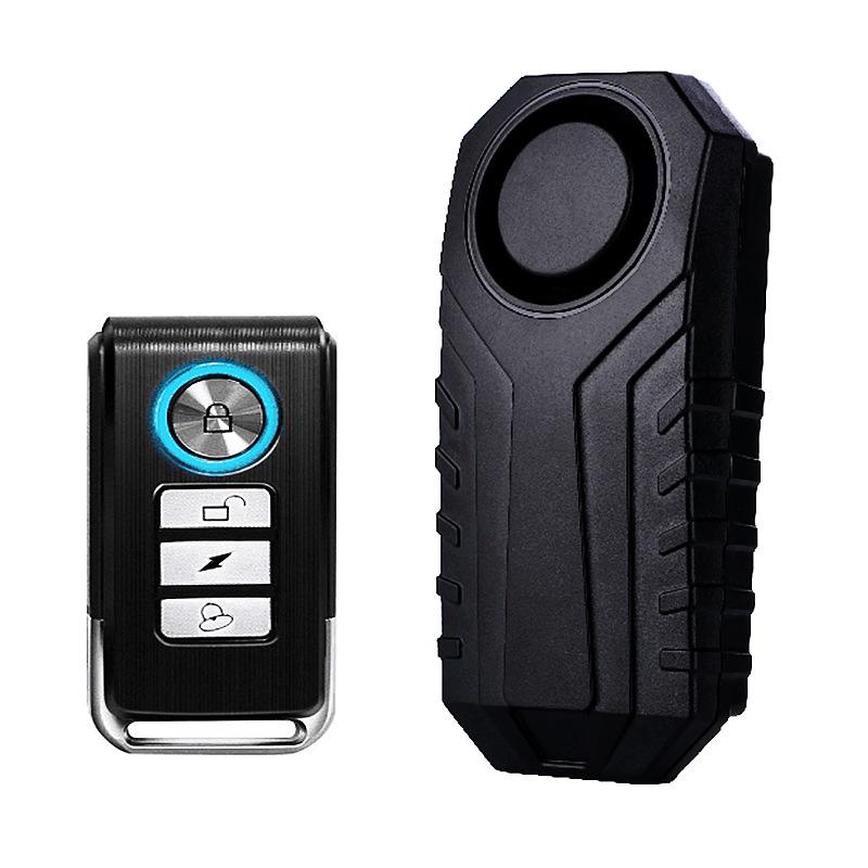 Cross-border Wireless Bicycle Anti-theft Alarm with Remote Control and Vibration Sensor SF22R