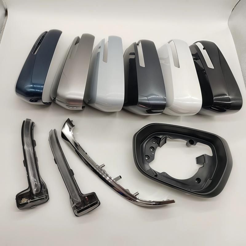 For Geely Xingyue L Monjaro 2024 Auto Rear Heated Blind Spot Warning Mirror Glass Cover Frame Turn Signal Light