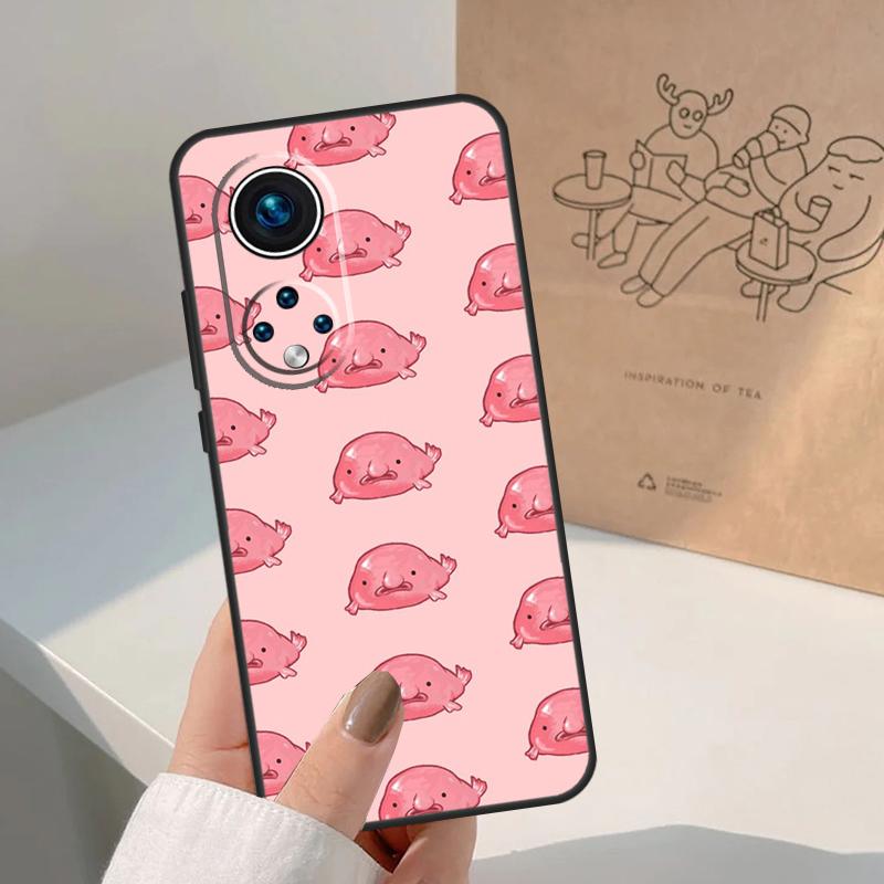 Чехол Blobfish For Honor Magic 8 7 6 5 Pro для Honor X9d X9c X9b X9a X8c X8b Win 200 400 50 70 90 Lite