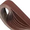 10pcs Alumina Abrasive Sanding Belts Belt Sander Sandpaper  Cutting Machine