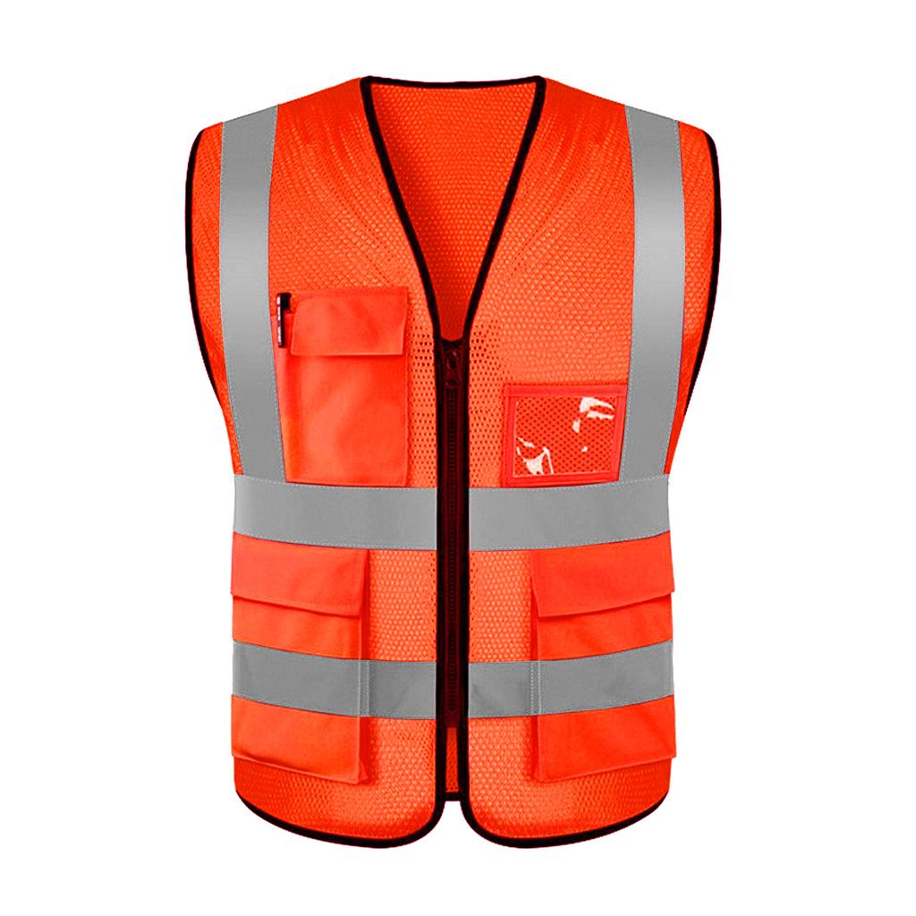 Одежда для дорожного движения Светоотражающая одежда Яркая флуоресцентная рабочая одежда