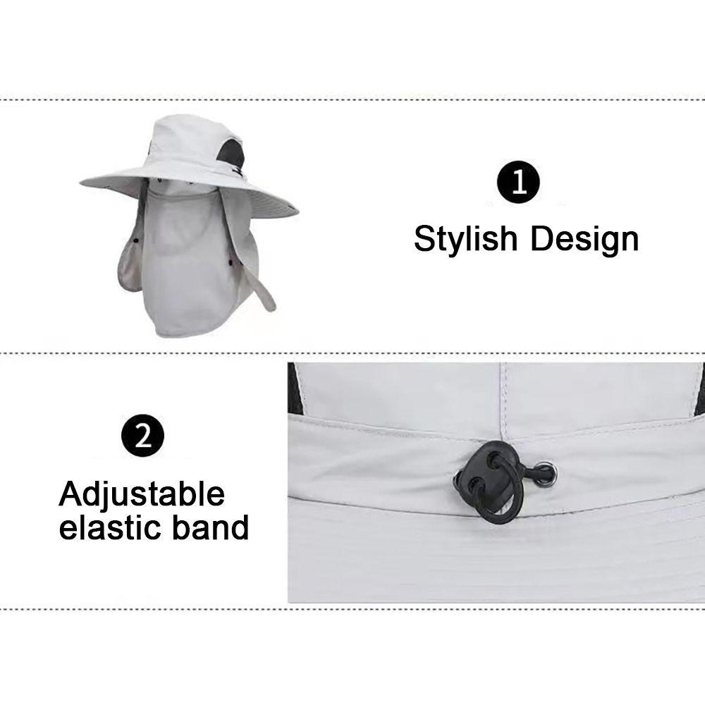 1 шт. солнцезащитная кепка для рыбалки с маской, анти-УФ-защитная походная кепка, летняя кепка для женщин и мужчин