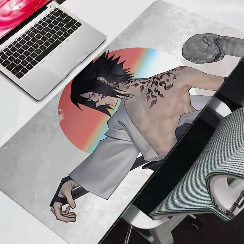 Gaming Mouse Pad Large Naruto Computer Mousepad Desk Mat PC Anime Carpet Keyboard Gamer Accessories Table durable anime