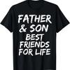 Подарок от сына Парная футболка «Отец и сын — лучшие друзья на всю жизнь»