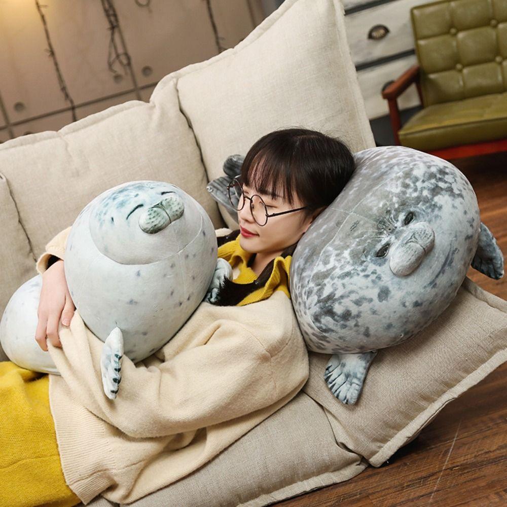 Chubby Seal Plush Toys Cute Stuffed Animal Plush Toys Trendy Gift for Boys Girls Children