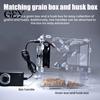 Bean And Grain Separator Bird Seeds Cleaner, Adjustable Speed Winnower Machine, Transparent Acrylic Portable Cleaning Device Shell Efficient