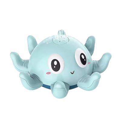Детская игрушка для ванны, водная игрушка, игрушка для ванны с осьминогом, индукционная плавающая игрушка для купания со светом, игрушка для ванны с осьминогом для бассейна от 1 до 2 лет, подарок для детей