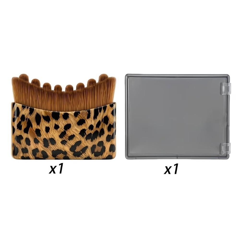 With Storage Box Lymphatic Contour Face Brush Square Shape Contour Face Brush Skincare Treatment