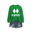 Womens Oversized Loose Fit Hoodie Sweatshirt With Print Design Comfortable Casual Top