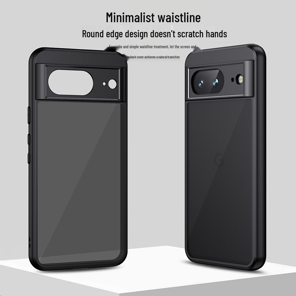 Чехол для телефона Google Pixel 9 Pro Qi Armor с матовой текстурой - Защита от падений, защита подушками безопасности.