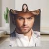 Super Warm BlanketKids Adult Decorative George Michael British Singer Throw Blanket  Flannel Bedspread For Outdoor Bed Cover