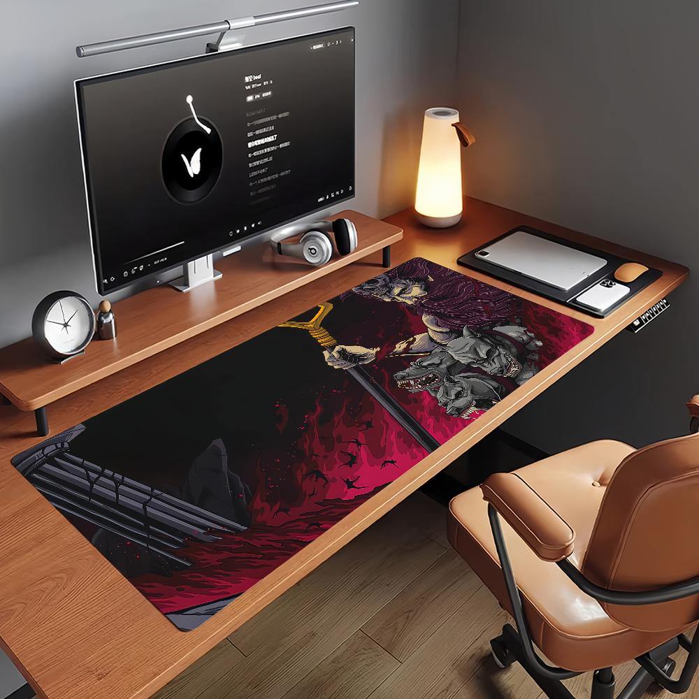 Hades Mouse Pad Computer Laptop Rubber Non-slip Mouse Mat Mousepad Gamers Decoracion Desk Mat