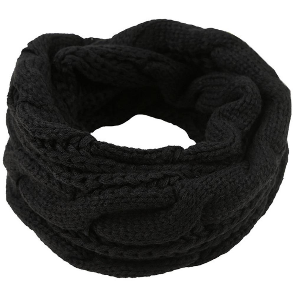 Crochet Knitted Scarf Neck Wraps Winter Scarf Fashion Circle Neck Scarf Autumn