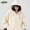 MJ Style Women's Hooded Cardigan Sweatshirt