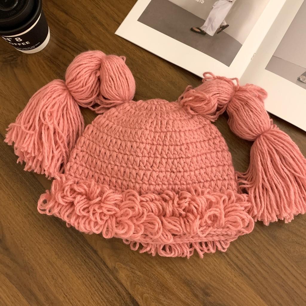 Warm And Cute Long Braided Knit Hat For Women In Beautiful Colors For Winter Comfort