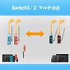 Switch2 Спортивный Набор Гольф Бейсбол Теннис Игра Совместимые Аксессуары Клюшки Биты [Cutety] (Гольф Ракетки)