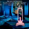 RGB Gaming Headphone Stand with USB 2.0 Hub Over-Ear Headset Holder with 2 USB Ports Headphone Shelf for Desk Display