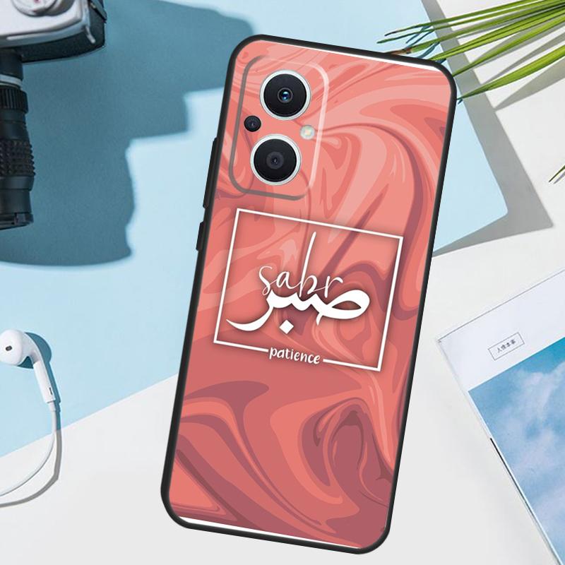 Чехол-обложка Sabr Patience для OPPO Reno 14F 13F 12F 11F 8T 7 8 Lite 10 11 12 13 14 Чехол для OPPO Find X9 X8 X5 X6 Pro