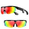 800W Pixel AI Smart Glasses: Cross-Screen Video Recording, Bluetooth Calls & Music for Cycling