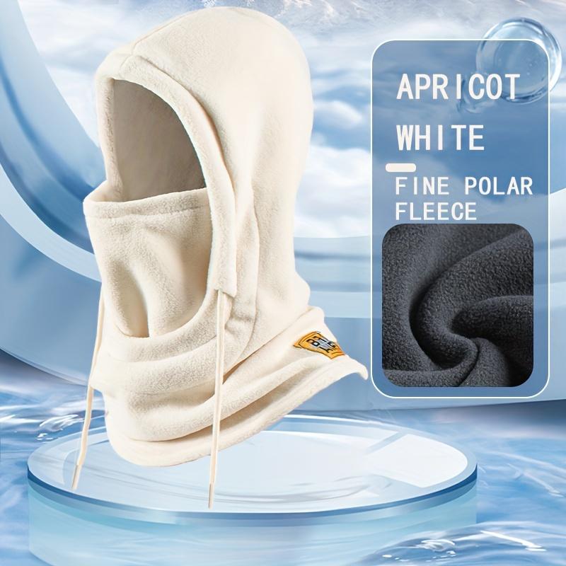 Зимняя шапка-балаклава для верховой езды, унисекс - теплый и ветрозащитный шлем со скрытым носовым ремнем