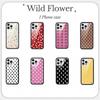 Чехол для телефона Wildflower 3D Ins с бабочкой для iPhone 16 15 14 13 12 Pro Max Plus 16pro 15pro WF Милый мультяшный чехол Funda case