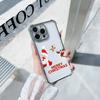 Чехлы для телефонов Ae120 Merry Christmas Santa design из гальванизированного ТПУ для Samsung A54 A12 A14 S23 S24 Ultra A55 A15 S20 S21 FE с четырьмя углами защиты