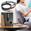 USB C - 2 RCA Аудиокабель 1,5 м в оплетке для цифровых и аналоговых устройств