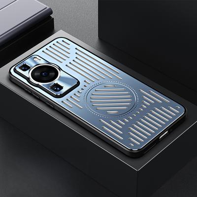 Чехол для телефона Magic7 Металлический с теплоотводом Huawei Mate60PRO Магнитный защитный чехол для автомобиля Pura70pro
