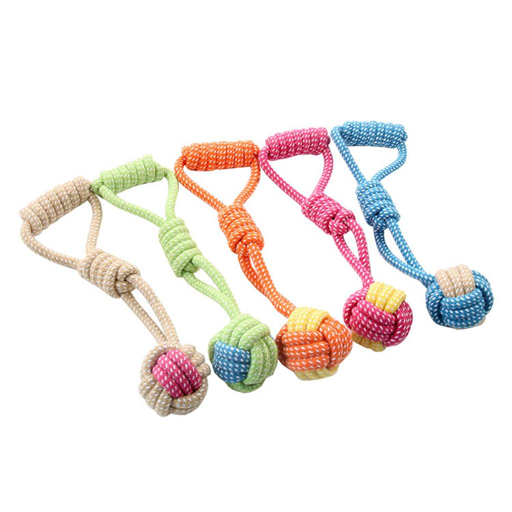 Interactive Dog Rope Toys Bite Resistant Interactive Cotton Rope Chew Toys Suitable for Aggressive Chewers