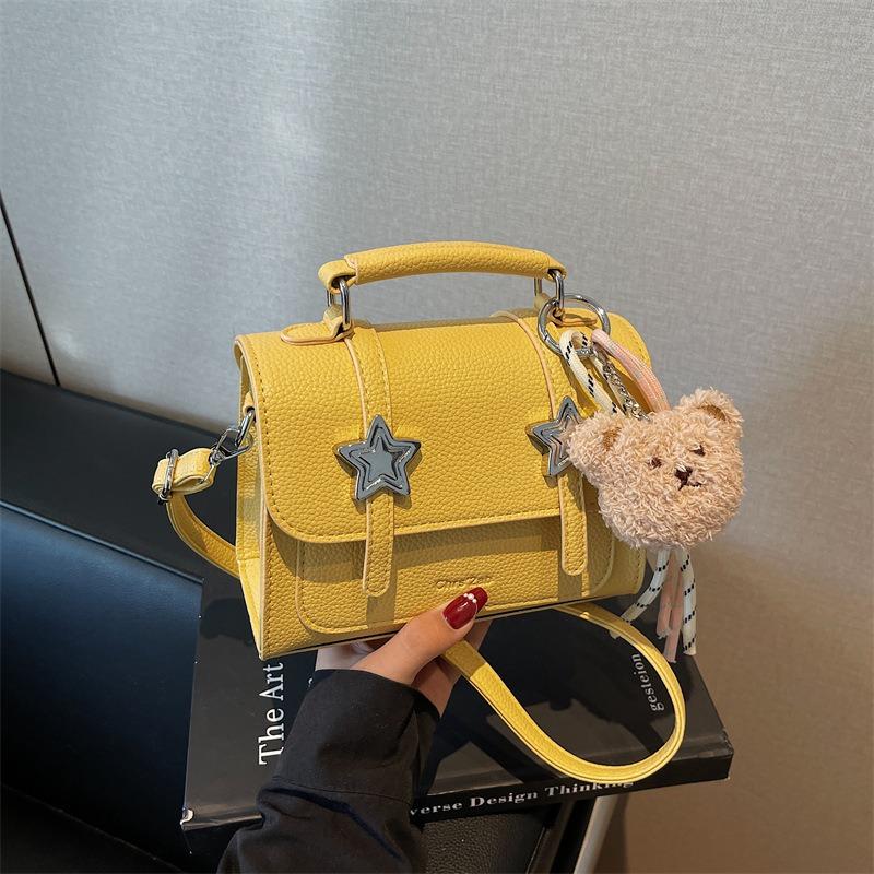 Нишевый дизайн новые модные женские сумки, универсальные сумки контрастных цветов, женские маленькие квадратные сумки для работы, сумки через плечо