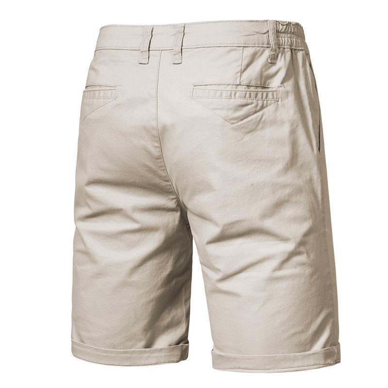 Polo Ralph Lauren Summer Pony Embroidered Cotton Solid Color Shorts for Men High Quality Casual Business Social Elastic Waist Beach Shorts