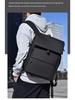 Мужской рюкзак-трансформер с магнитным клапаном для путешествий: Стильный трансграничный дизайн для бизнеса и отдыха.