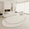 Современный стиль Украшение гостиной Мягкий ковер Ковры неправильной формы для спальни Пушистый мягкий коврик для пола в гостиной Домашний моющийся ковер