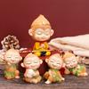 Resin Sculpture Decoration Car Interior Decorative Wukong Figure Car Ornament Monkey King Ornaments