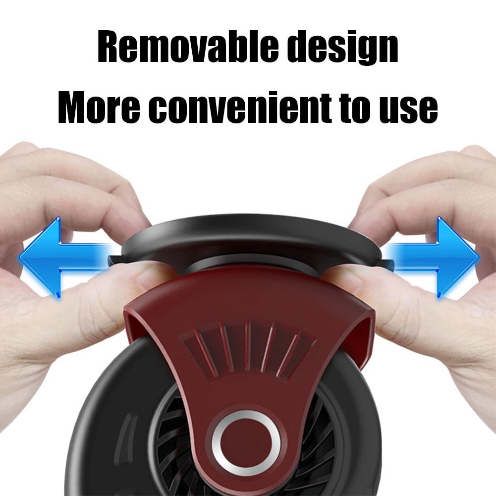 Car Heater 12V 120W Car Heater Fan Windshield Defogger Heating Cooling Dual-Purpose Defroster Car Mounted Heater