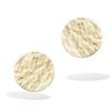 [R7149] - Gold Plated 'Cleopatra' Earrings - 8 Mm