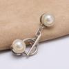Triangle Close Neckline Decorative Brooch Crown Flower Anti-light Brooch  Clothing Accessories
