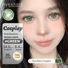 Eyeshare Косплей Цветные контактные линзы для глаз Хэллоуин Сумасшедшие цветные линзы Косметика Красота Ученик Годовое использование