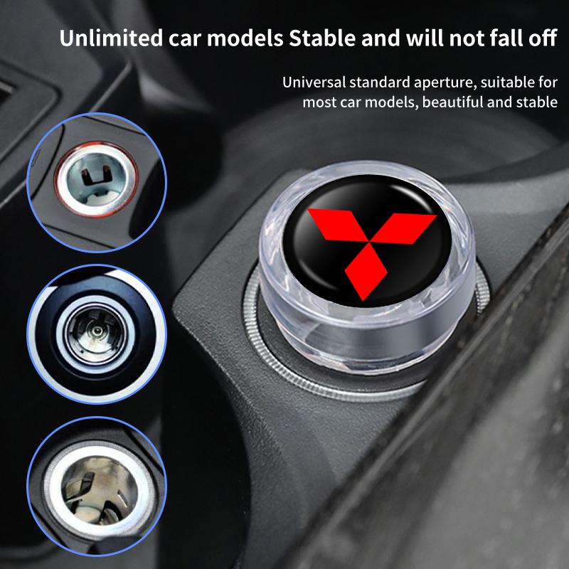 Для автомобиля Mitsubishi Капельная клейкая крышка прикуривателя Защитные чехлы Outlander Lancer L200 ASX Pajero Grandis Eclipse