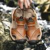 2025 New Man's Shoes Genuine Leather Men Sandals Summer Men's Shoes Outdoor Water Shoes Leather Sandals For Men