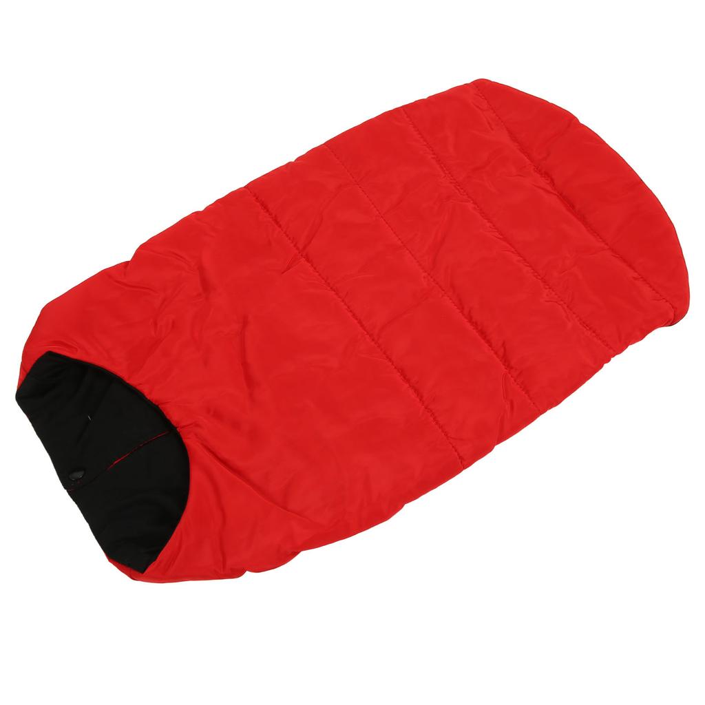 Зимнее пальто для собаки, двустороннее, теплое, мягкое и удобное, зимняя куртка для питомца для средних и крупных собак, красная