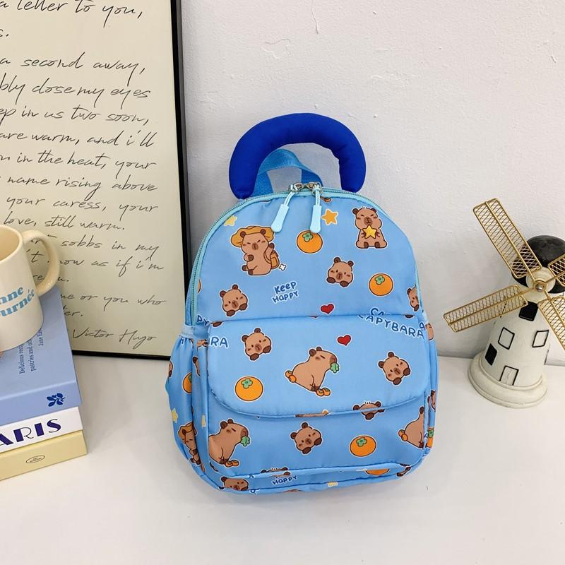 Cartoon Animation Cute Little Girl Backpack Kindergarten Small And Medium Class Baby Schoolbag Foreign Style Printing Children'S Backpack